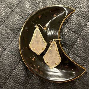 Kendra Scott Alex Drop Earrings in Rose Quartz